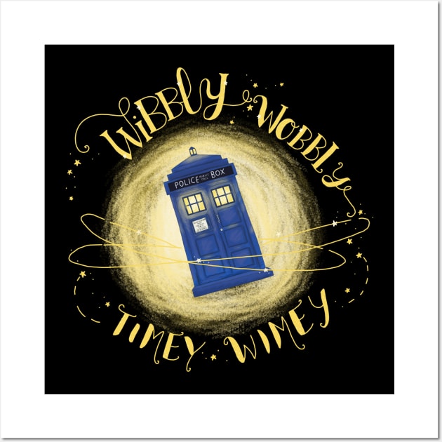 wibbly wobbly timey wimey Wall Art by violinoviola